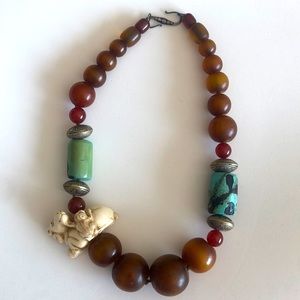Chunky vintage necklace